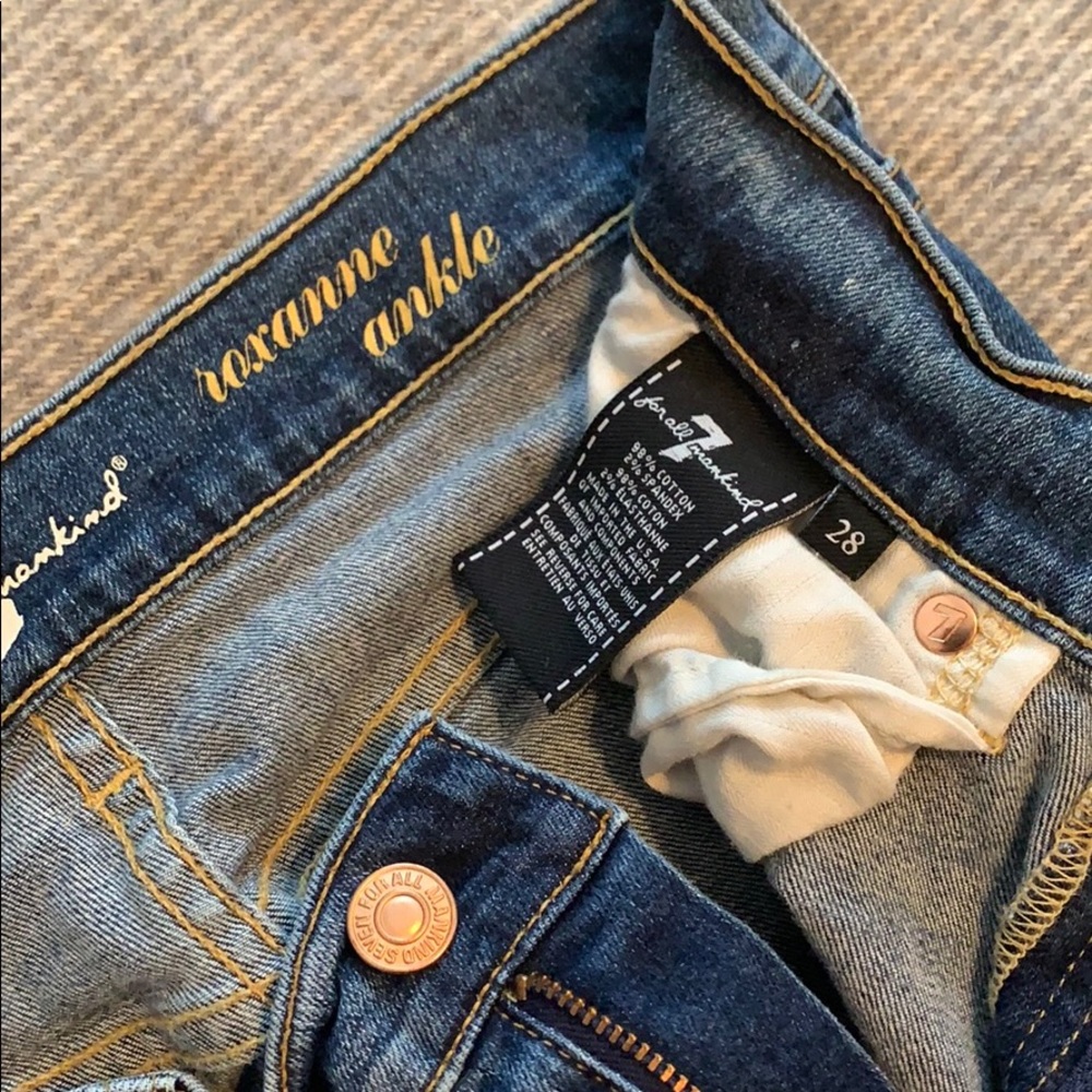 7 for all mankind Roxanne ankle